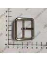 BOUCLE CEINTURE ZAMAK ACIER MG 12074 LARGEUR 35MM