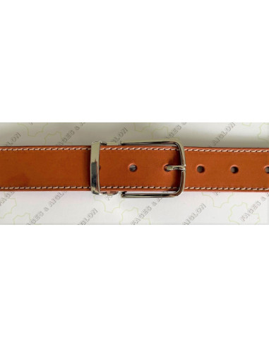 BOUCLE CEINTURE ZAMAK ACIER MG 12216 LARGEUR 35MM NICKEL