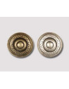 GARNITURE - CONCHO ROND A RIVETER MEDIEVAL REF. MG 3705