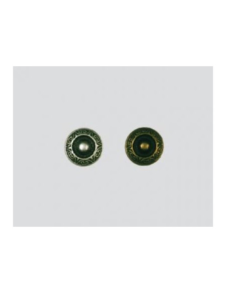 GARNITURE - CONCHO ROND A RIVETER SHERIDAN REF. MG 2900