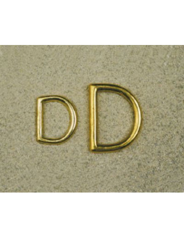ANNEAU DEMI-ROND - DES SELLERIE LAITON REF. 55