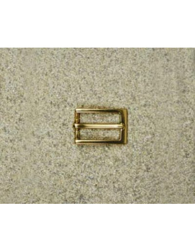 BOUCLE CEINTURE LAITON MIL 691 LARGEUR 20MM DORE