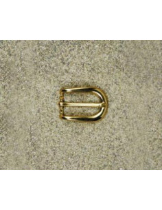 BOUCLE CEINTURE LAITON MIL 692 LARGEUR 20MM DORE