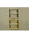 BOUCLE CEINTURE LAITON MIL 525 LARGEUR 30MM