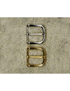 BOUCLE CEINTURE LAITON MIL 553 LARGEUR 40MM