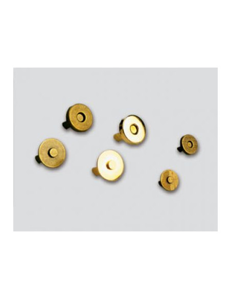 FERMOIR TOP MAGNETIQUE ROND POUR SAC MAROQUINERIE