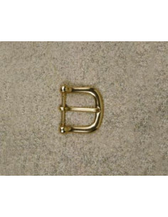 BOUCLE CEINTURE LAITON OS 1724 LARGEUR 30MM DORE
