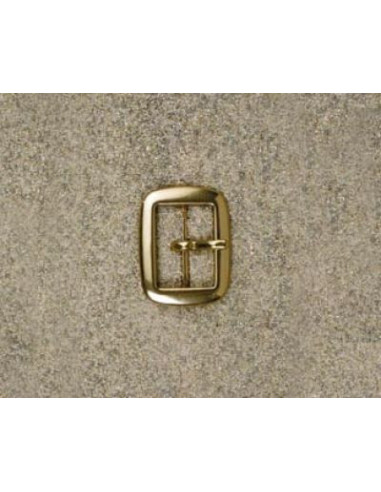 BOUCLE CEINTURE LAITON OS 4268 LARGEUR 32MM DORE