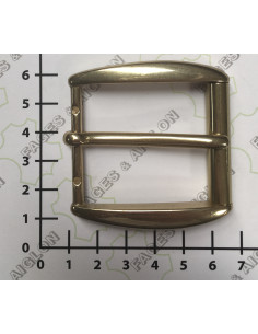BOUCLE CEINTURE LAITON OS 5258 LARGEUR 40MM
