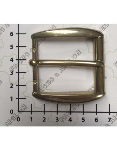 BOUCLE CEINTURE LAITON OS 5258 LARGEUR 40MM