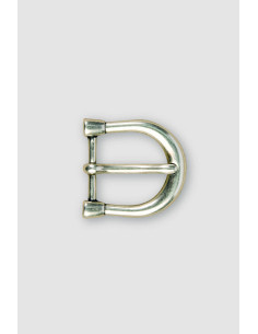 BOUCLE CEINTURE LAITON OS 4096 LARGEUR 30MM NICKEL OPAQUE