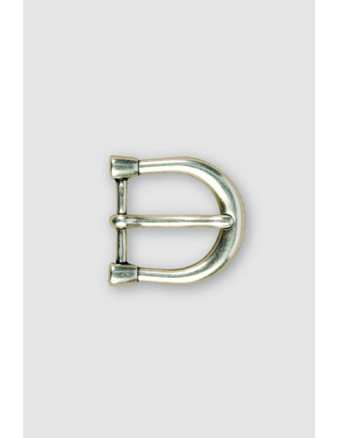 BOUCLE CEINTURE LAITON OS 4096 LARGEUR 30MM NICKEL OPAQUE