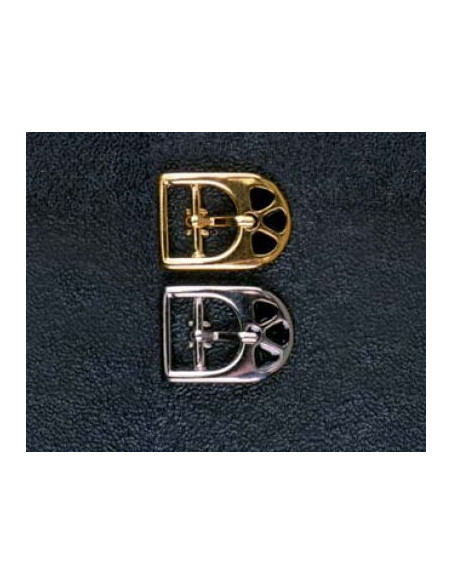 BOUCLE CHAUSSURE ZAMAK ACIER WB 156 LARGEUR 16MM