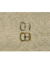BOUCLE CEINTURE ZAMAK ACIER 55500