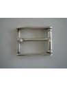 BOUCLE CEINTURE ZAMAK ACIER Y 11625 VIEIL ARGENT
