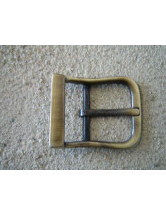 BOUCLE CEINTURE ZAMAK ACIER SI 21631 LARGEUR 35MM