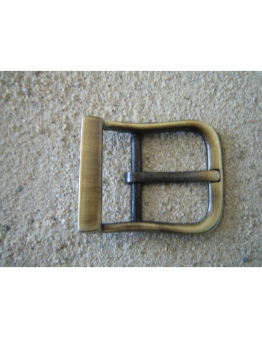 BOUCLE CEINTURE ZAMAK ACIER SI 21631 LARGEUR 35MM