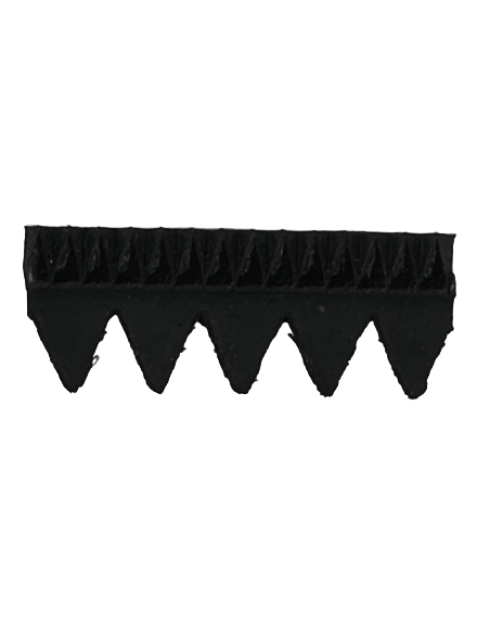 TREPOINTE ELASTOMERE CAOUTCHOUC CRANTEE NR26