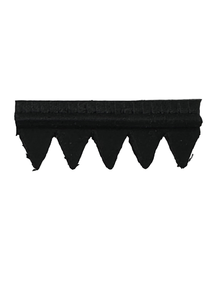 TREPOINTE ELASTOMERE CAOUTCHOUC CRANTEE NR29