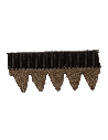 TREPOINTE CUIR CRANTEE 16X3MM - ST6