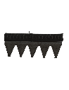 TREPOINTE ELASTOMERE CAOUTCHOUC CRANTEE NR26