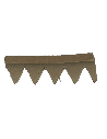 TREPOINTE ELASTOMERE CAOUTCHOUC RUG100