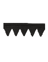 TREPOINTE ELASTOMERE CAOUTCHOUC RUG100 EXTRA-FINE