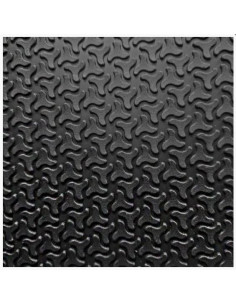 PLAQUE CAOUTCHOUC ANTI-GLISSE SEVILLA 4.5MM NOIR - TOPY