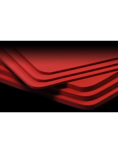 PLAQUE PORON® 94 MEMOIRE DE FORME SAUMON 6MM - ROGERS CORPORATION