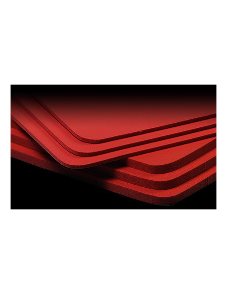 PLAQUE PORON® 94 MEMOIRE DE FORME SAUMON 6MM - ROGERS CORPORATION