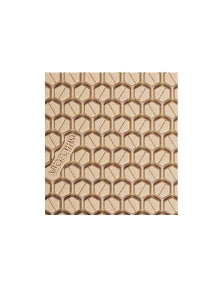 PLAQUE CAOUTCHOUC FEU &amp; HUILES SAFE WALKING 7120 CREME 4MM - VIBRAM