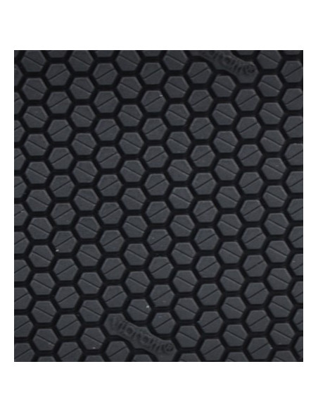 PLAQUE CAOUTCHOUC FEU &amp; HUILES SAFE WALKING 7120 NOIR 6MM - VIBRAM