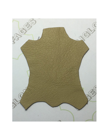AGNEAU TANNAGE CHROME DOUBLURE 0.7/0.8MM VANILLE