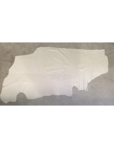 VEAU DOUBLURE TANNAGE MINERAL FOULONNE YT 0.7/0.9MM CREME