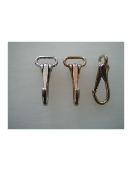 MOUSQUETON ACIER - LARGEUR 22MM - PY 246