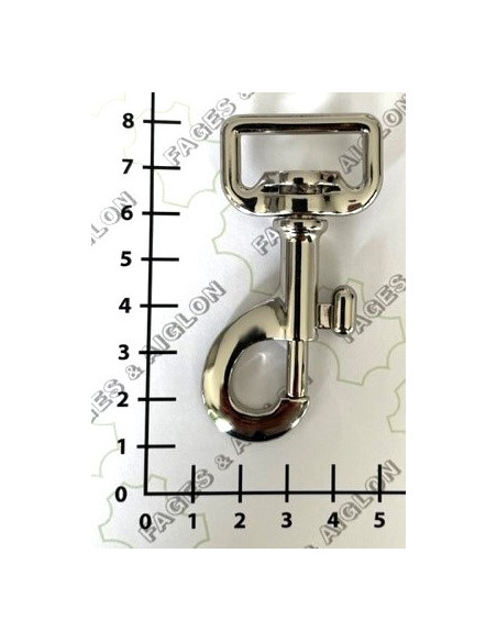 MOUSQUETON H 156 A - NICKEL