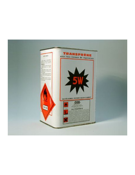 5W - COLLE TRANSPRENE - BIDON 5L