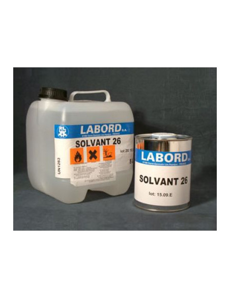 SOLVANT 26 POUR CONTREFORT CELLULOSIQUE