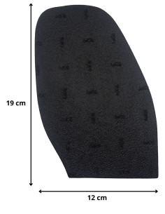 PATIN - DEMI-SEMELLE CAOUTCHOUC TOPSEM 5MM TAILLE H3 - TOPY 2