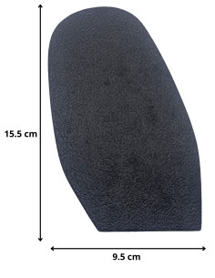 PATIN - DEMI-SEMELLE CAOUTCHOUC TOPSEM 3.5MM TAILLE F2 - TOPY 2