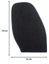 PATIN - DEMI-SEMELLE CAOUTCHOUC TOPGUM CREPE 1.8MM TAILLE H3 - TOPY