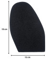 PATIN - DEMI-SEMELLE CAOUTCHOUC TOPGUM CREPE 1.8MM TAILLE H2 - TOPY