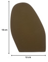 PATIN - DEMI-SEMELLE CAOUTCHOUC TOPSEM 3.5MM TAILLE H2 - TOPY