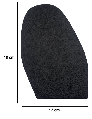 PATIN - DEMI-SEMELLE CAOUTCHOUC TOPSEM 3.5MM TAILLE H2 - TOPY