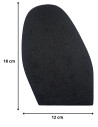 PATIN - DEMI-SEMELLE CAOUTCHOUC TOPSEM 3.5MM TAILLE H2 - TOPY