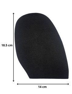 PATIN - DEMI-SEMELLE CAOUTCHOUC TOPSEM 3.5MM TAILLE H4 - TOPY 2