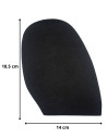 PATIN - DEMI-SEMELLE CAOUTCHOUC TOPSEM 3.5MM TAILLE H4 - TOPY