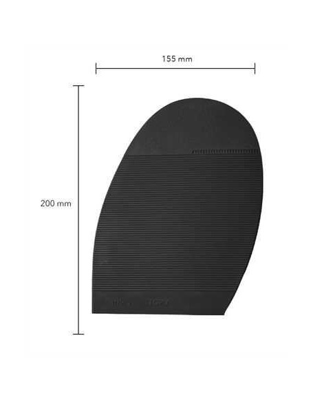 PATIN DEMI-SEMELLE CAOUTCHOUC STRIEE 3.5MM TAILLE 4 - TOPY