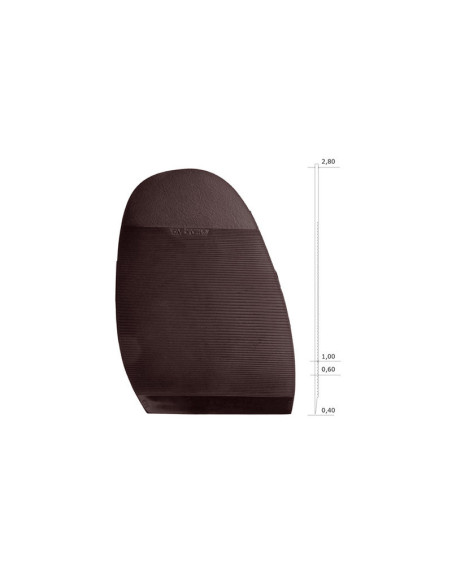 PATIN DEMI-SEMELLE STRESA 2337 2.8MM TAILLE 3 - VIBRAM