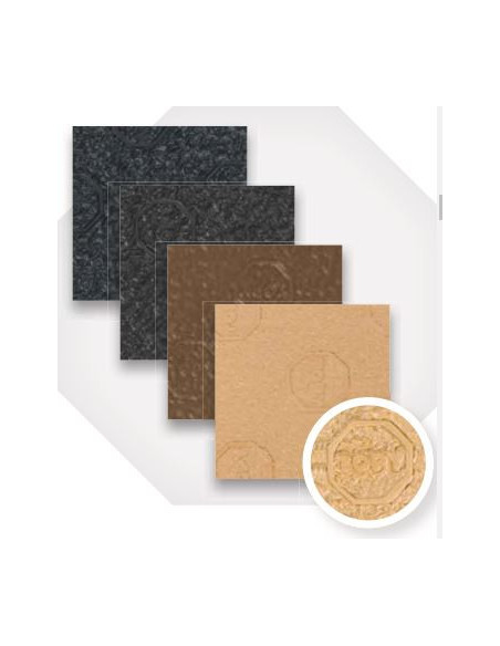 PLAQUE CAOUTCHOUC TRANSTOP STRONG PROFIL CREPE 3MM - CREPINA - TOPY